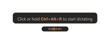 Pill showing hotkey hint on hover